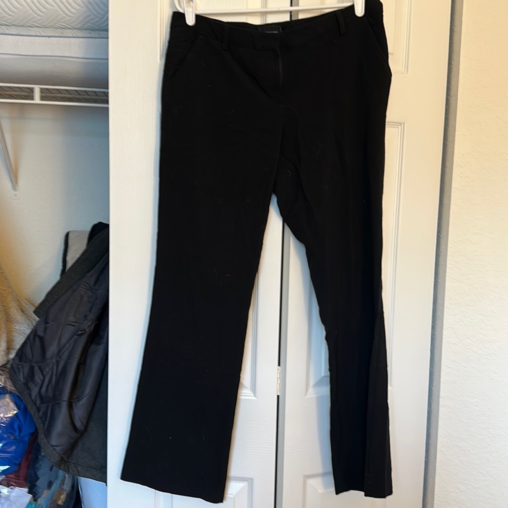 The Limited size 10 black work trousers